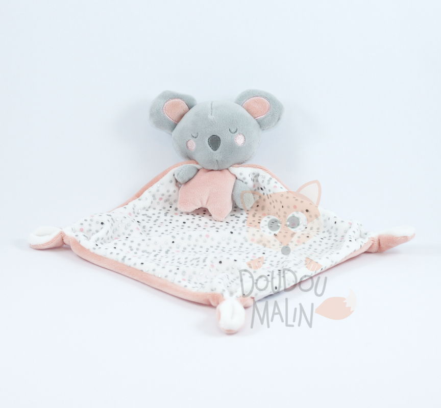  plat koala rose blanc gris 